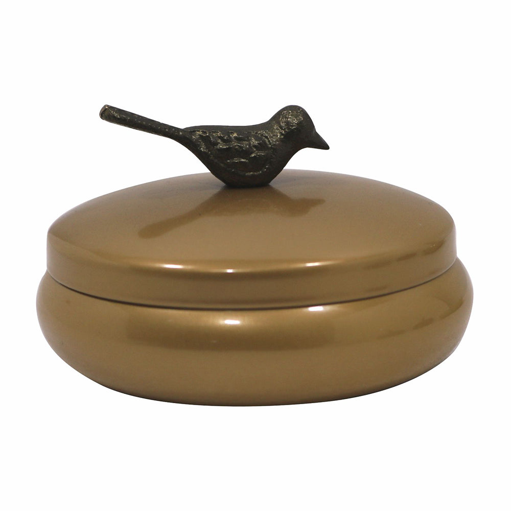 Metalsmith 2 Decorative Dryfruit Boxes With 1 Tray I Multipurpose Containers With Lid For Storing Snacks, Dryfruits, Pickels, Cookies