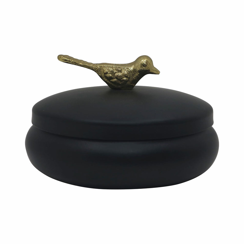 Wooden Black Tray With Four Box For Home , Kitchen , Office