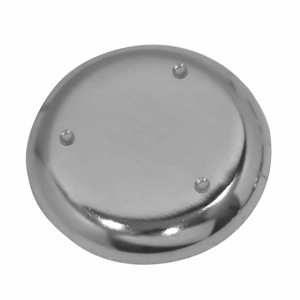 Iron Set of 4 Silver Metal Round Coasters