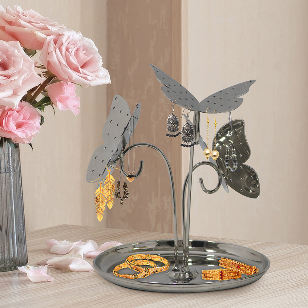 Decorative Metal Trinket Jewellery Stand For Living Room Pack Of One