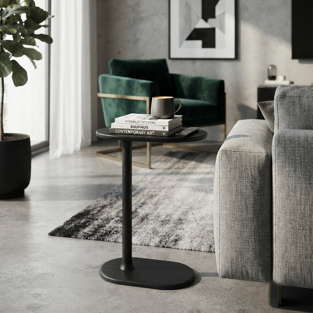 Elan Wooden Laptop Table - Black