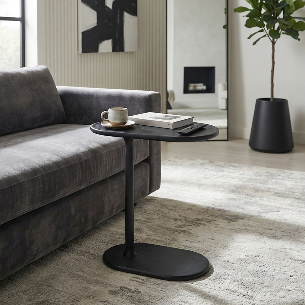 Elan Wooden Laptop Table - Black