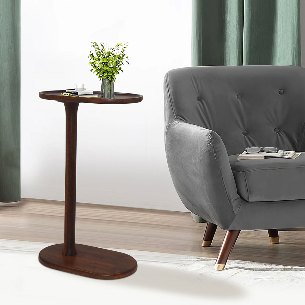 Wooden Mango Laptop Table / Side Table For Office , Living Room