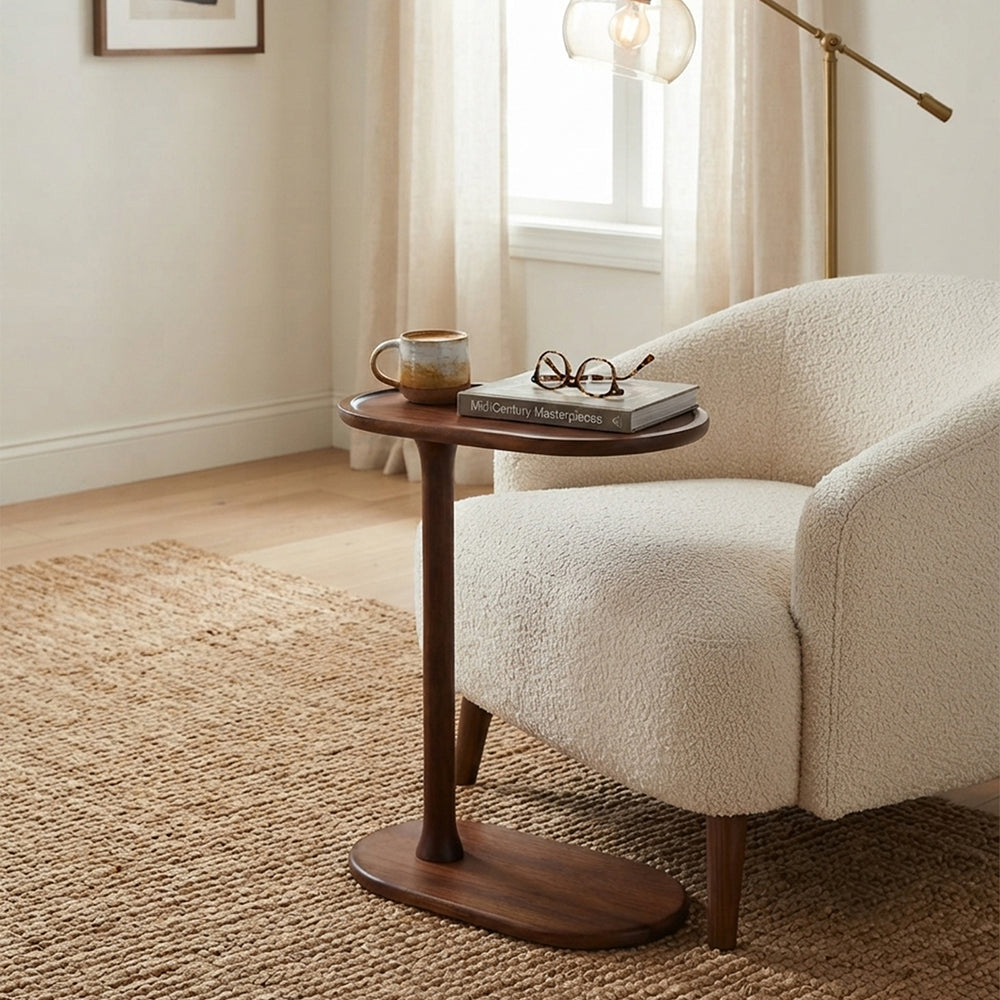 Elan Wooden Laptop Table - Walnut