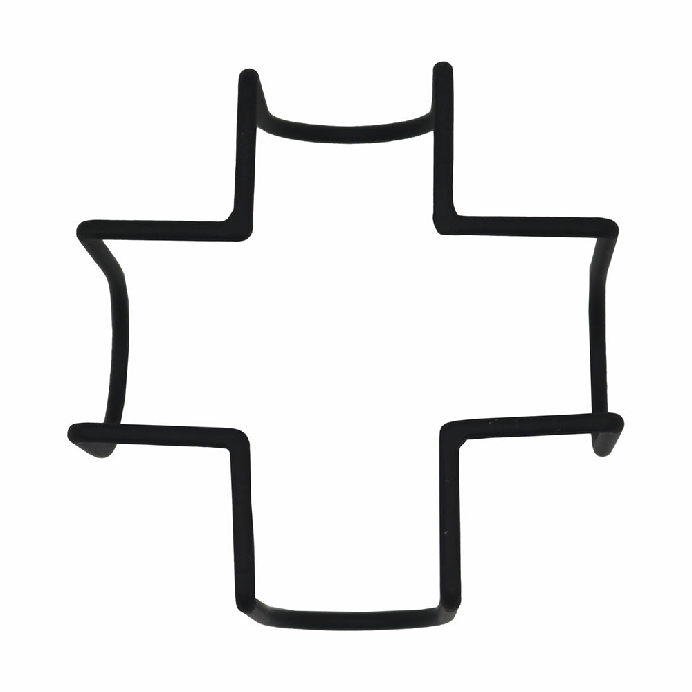 Elegant Iron Stand With Wooden Coaster For Home , Office Pack Of Six Coaster