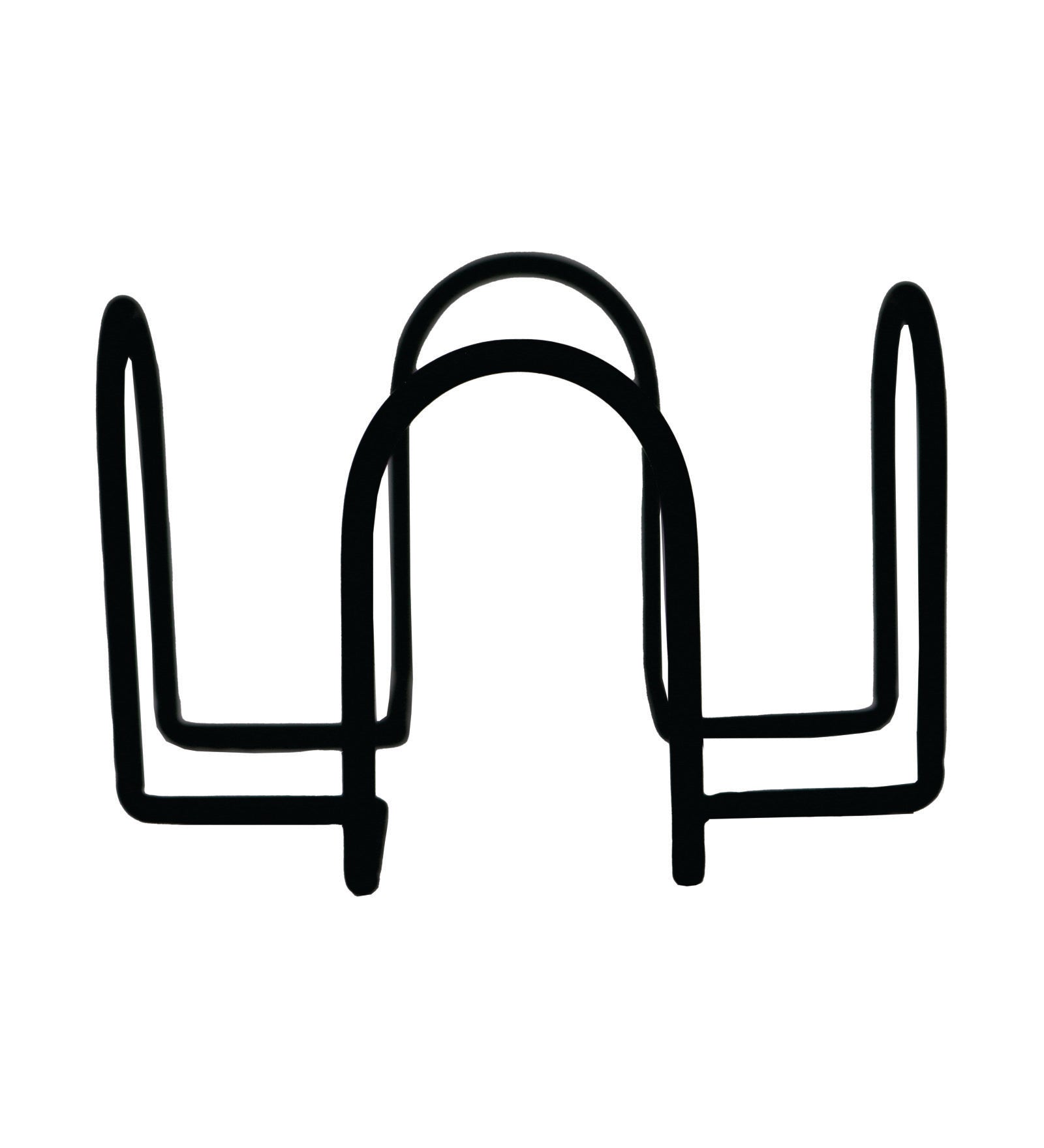 Marble Coasters With Metal Stand, Pack Of 6 - White