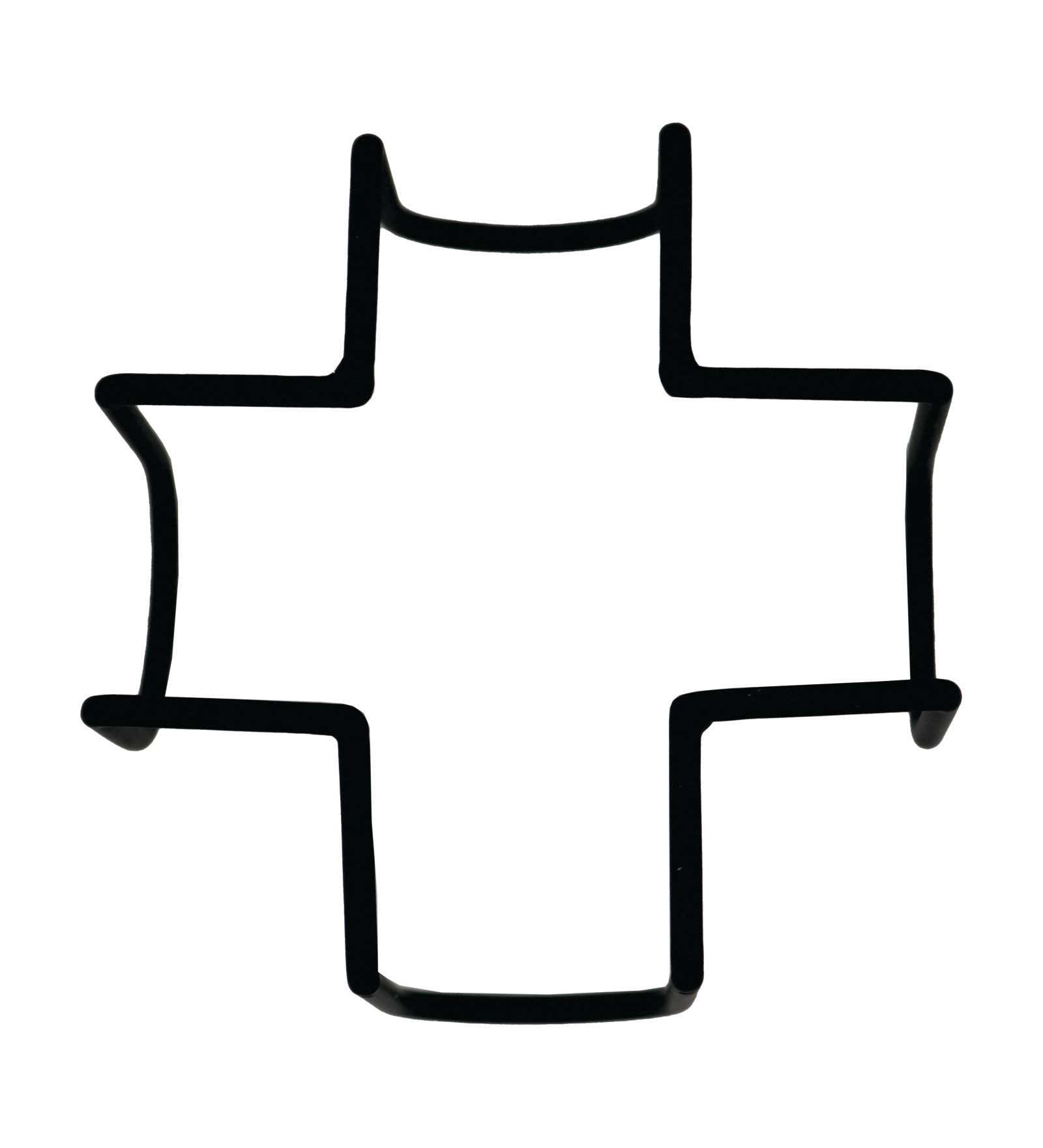 Marble Coasters With Metal Stand, Pack Of 6 - White