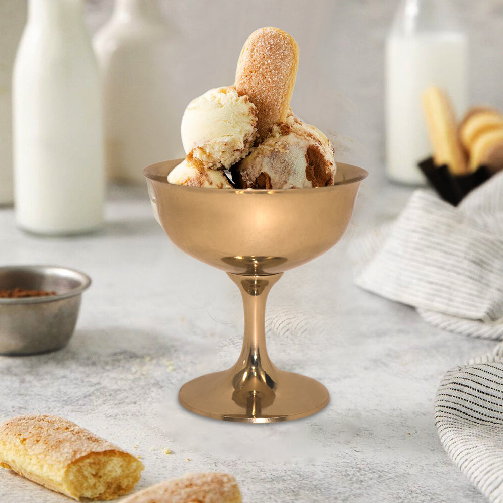 Elegant Steel Sweet Bowl Stand For Special Occasion Dessert , Cup Cake , Ice Cream Multipurpose Bowl