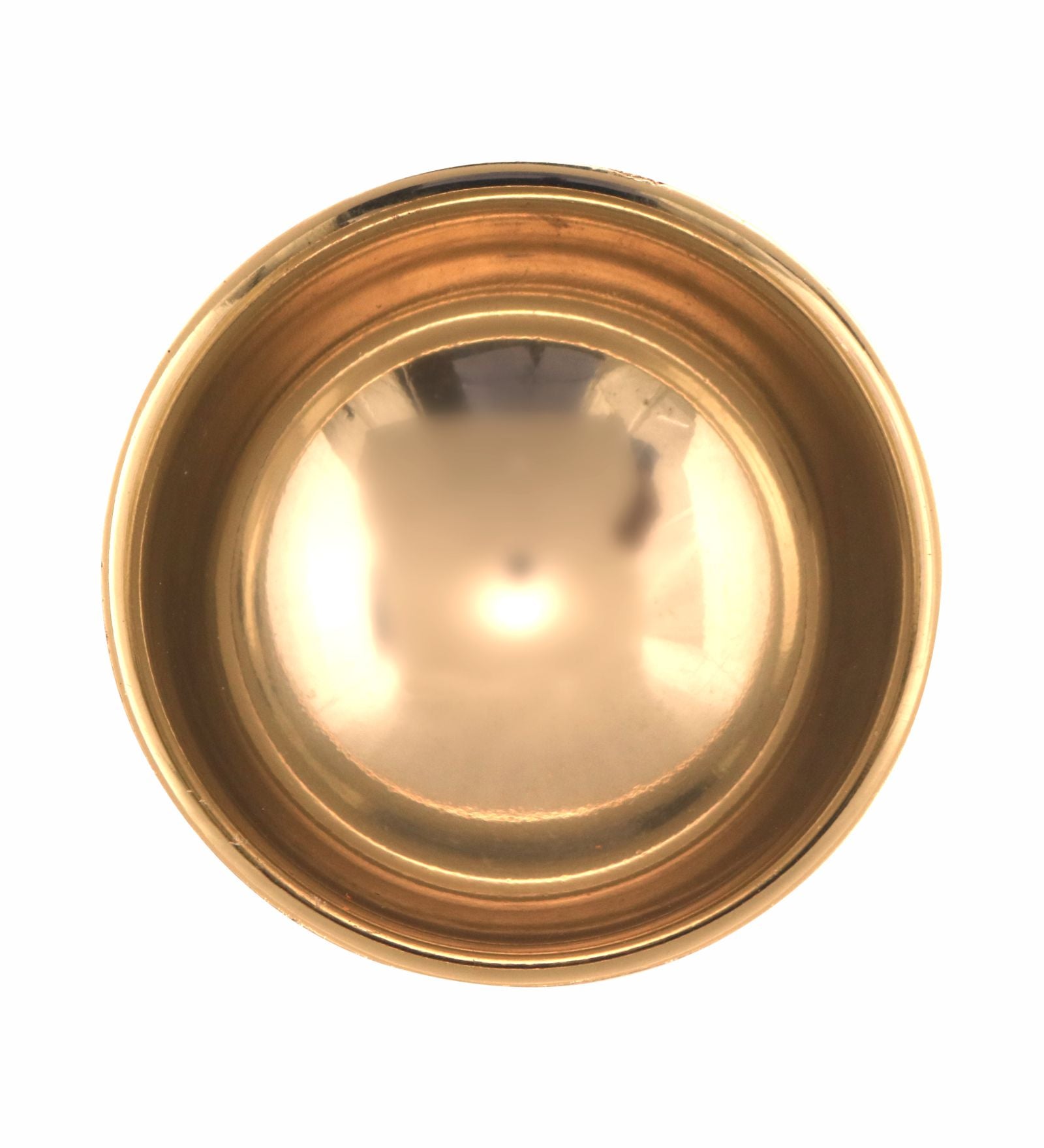 Zerin Metal Serving Bowl - Gold