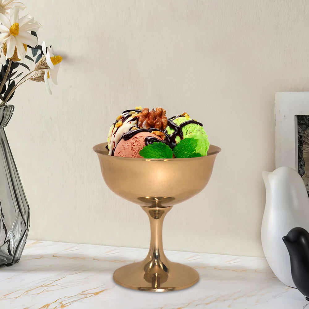 Elegant Steel Sweet Bowl Stand For Special Occasion Dessert , Cup Cake , Ice Cream Multipurpose Bowl