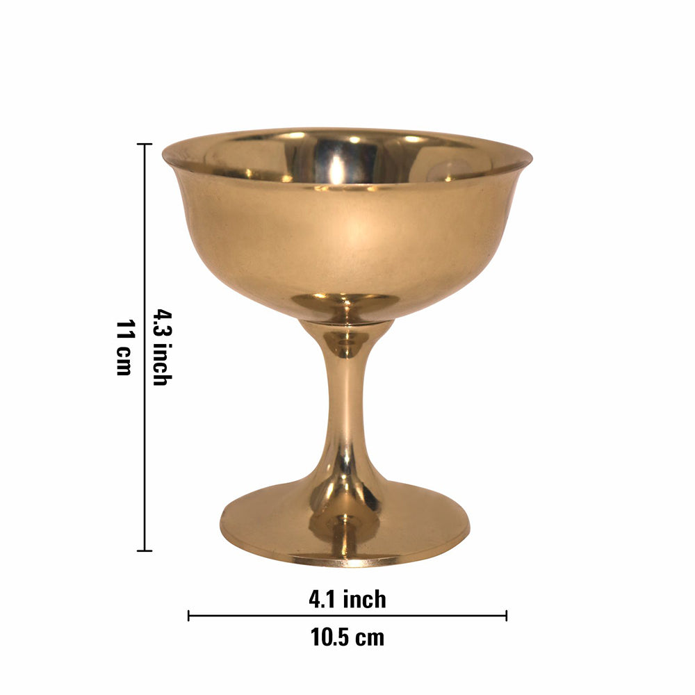 Elegant Steel Sweet Bowl Stand For Special Occasion Dessert , Cup Cake , Ice Cream Multipurpose Bowl
