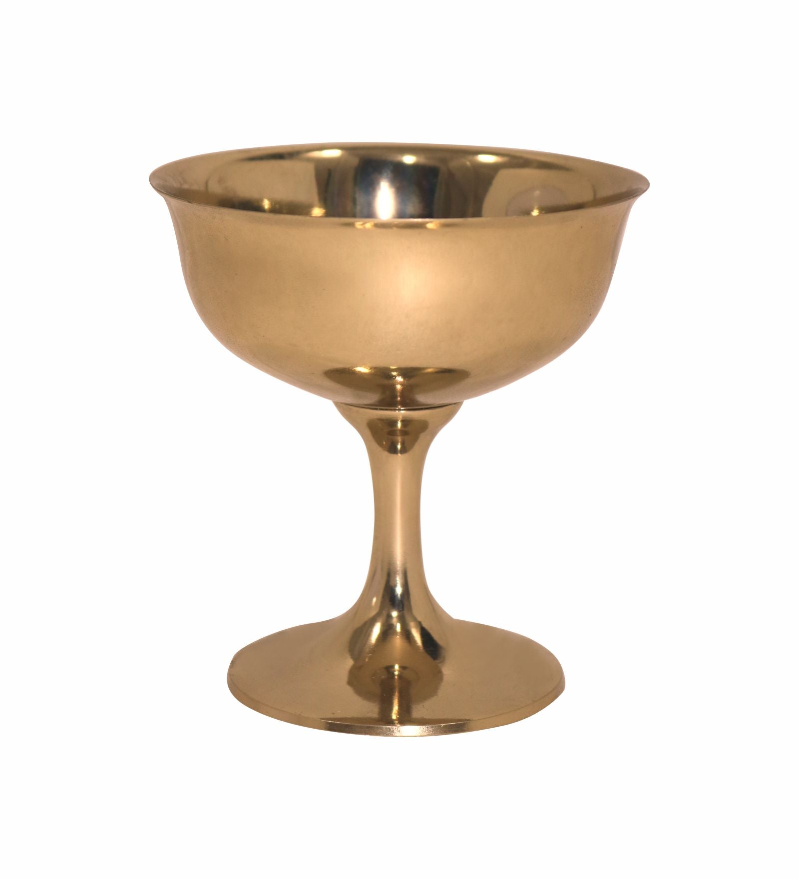 Zerin Metal Serving Bowl - Gold
