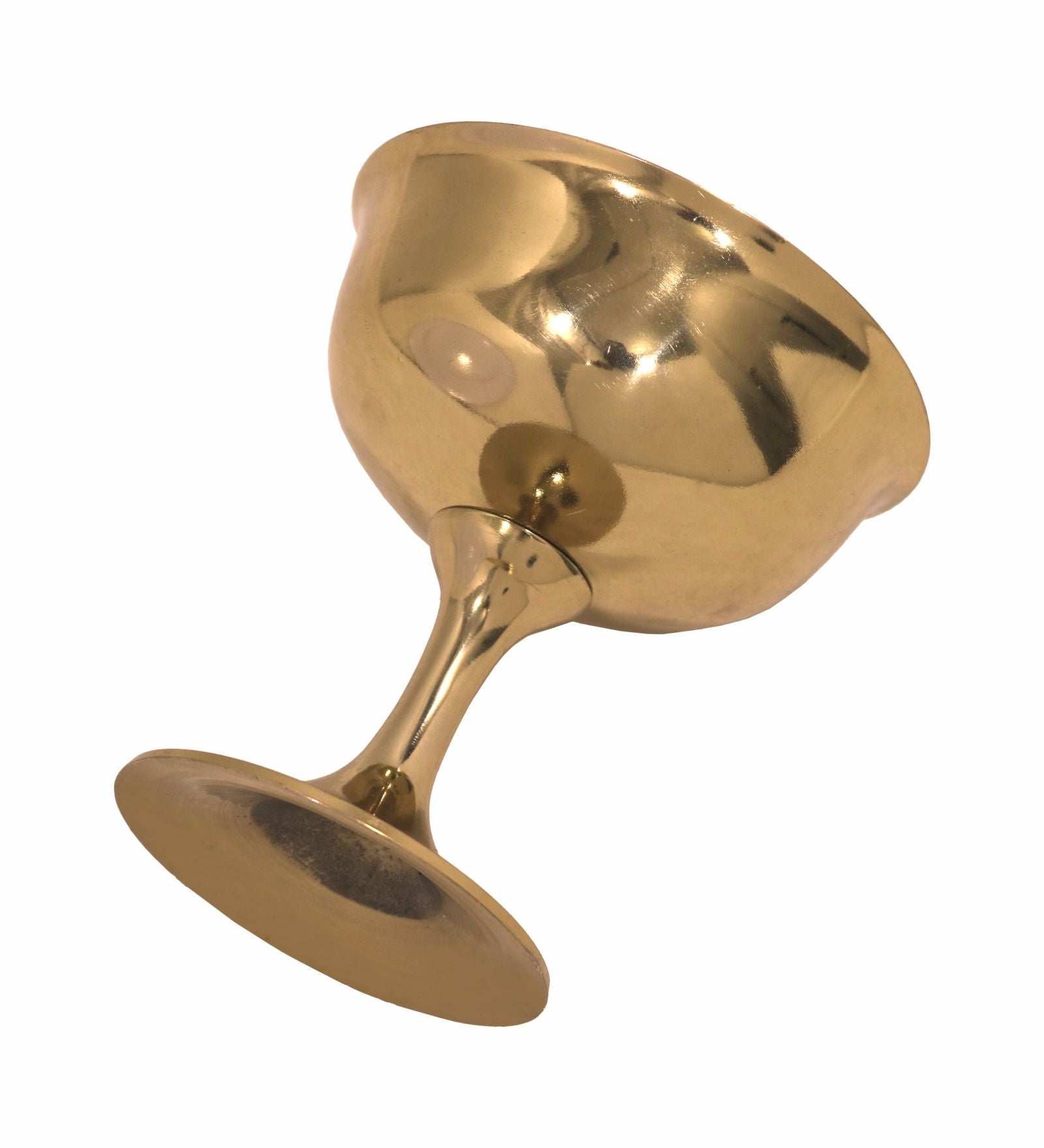 Zerin Metal Serving Bowl - Gold
