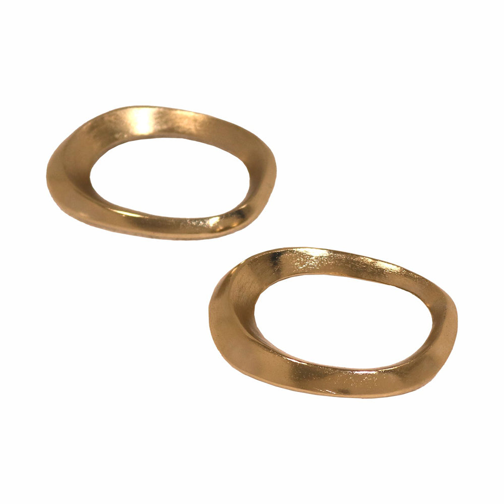 Elegant Metal Napkin Ring For Special Occasion To Décor Your Dining Table Pack Of Two
