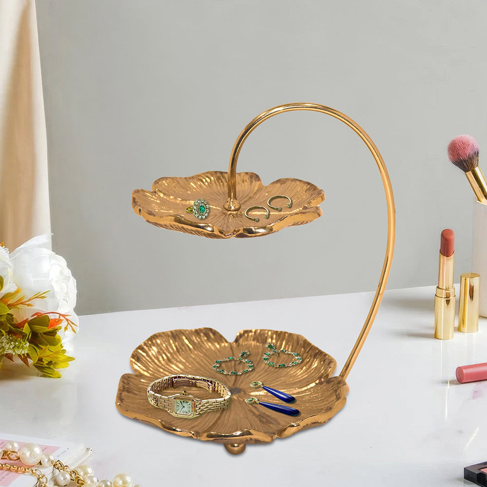 Decorative Metal Jewelry Stand For Living Room Pack Of 1