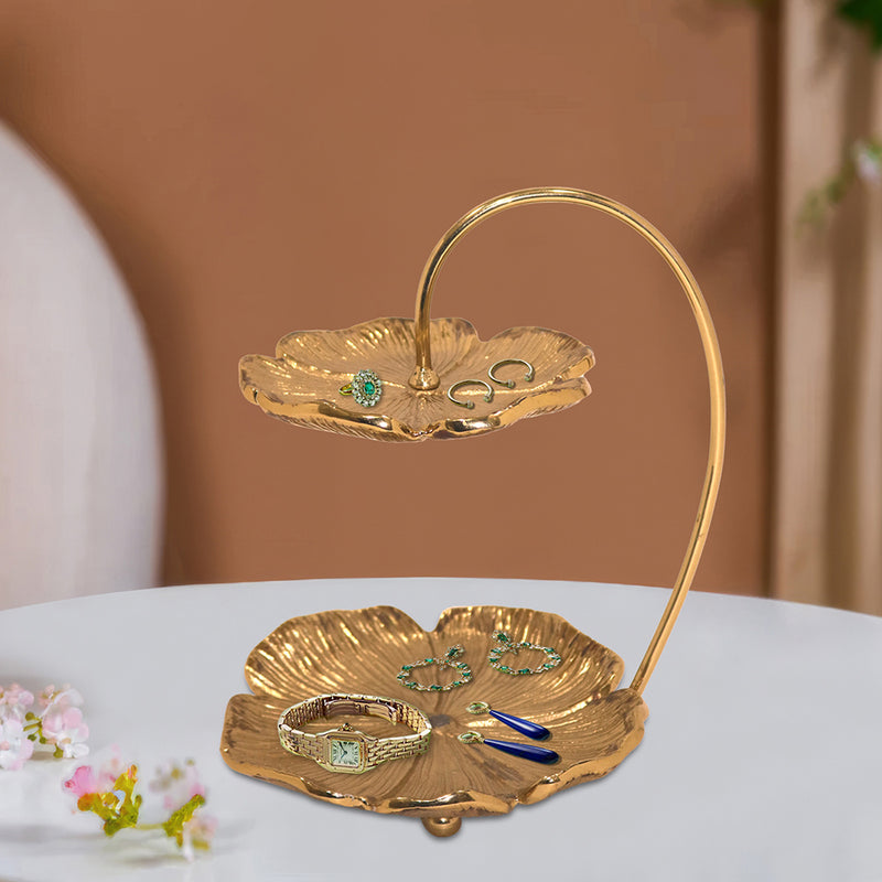 Decorative Metal Jewelry Stand For Living Room Pack Of 1