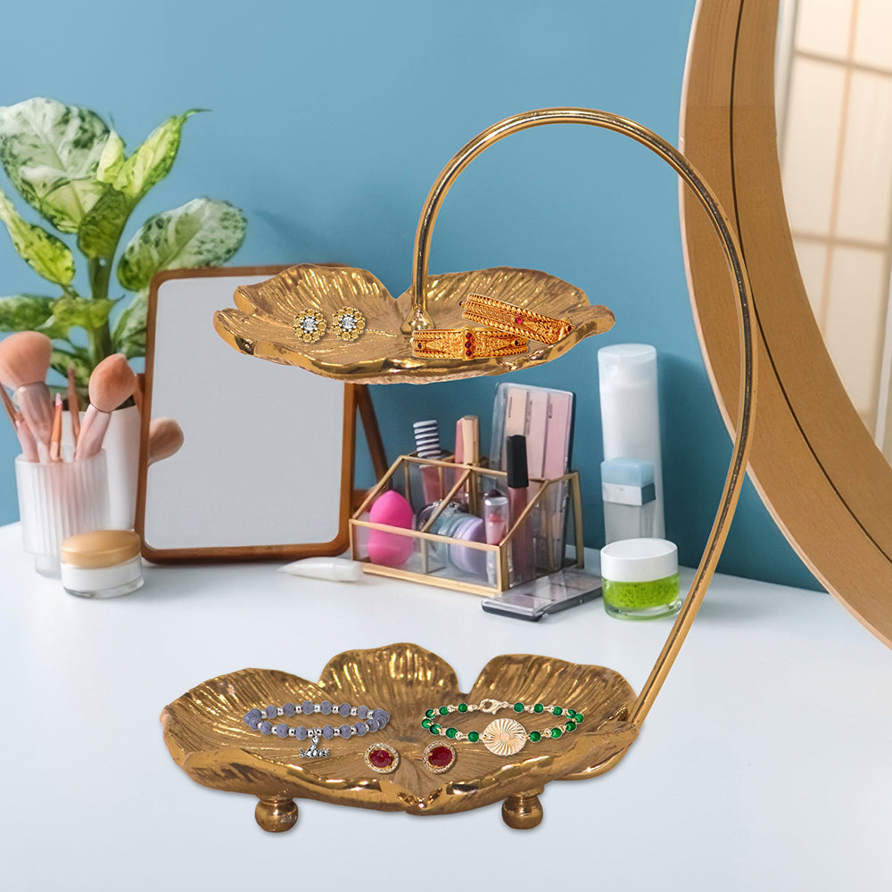 Decorative Metal Jewelry Stand For Living Room Pack Of 1