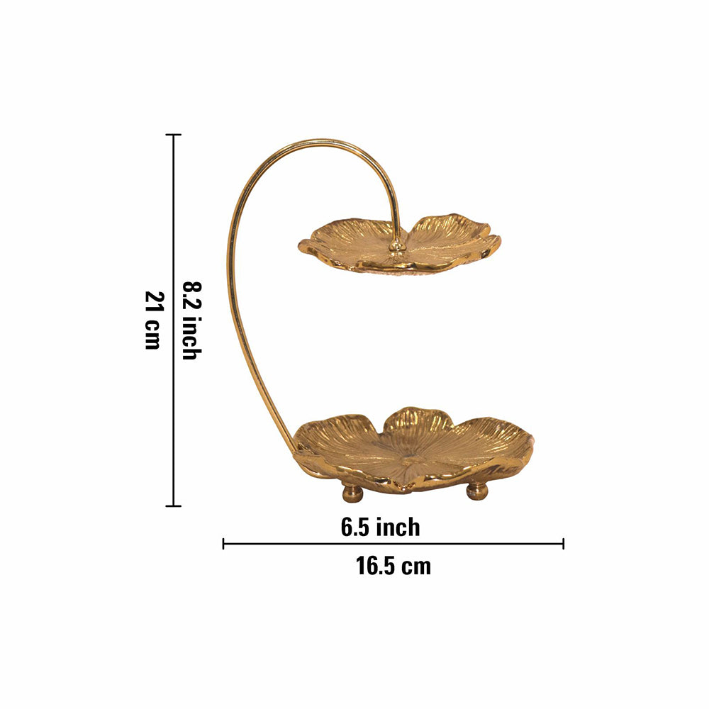 Decorative Metal Jewelry Stand For Living Room Pack Of 1