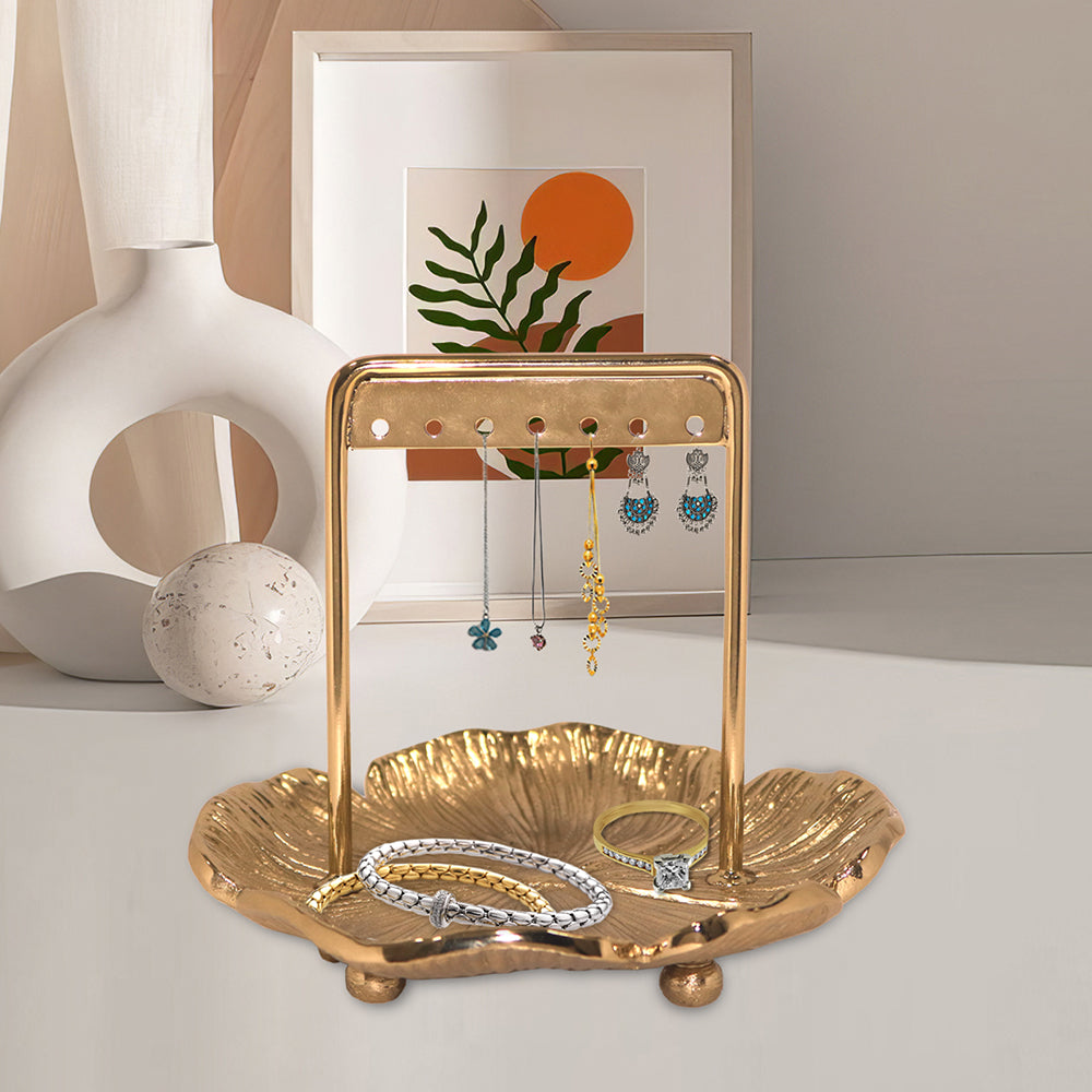 Decorative Metal Jewelry Stand For Living Room Pack Of 1