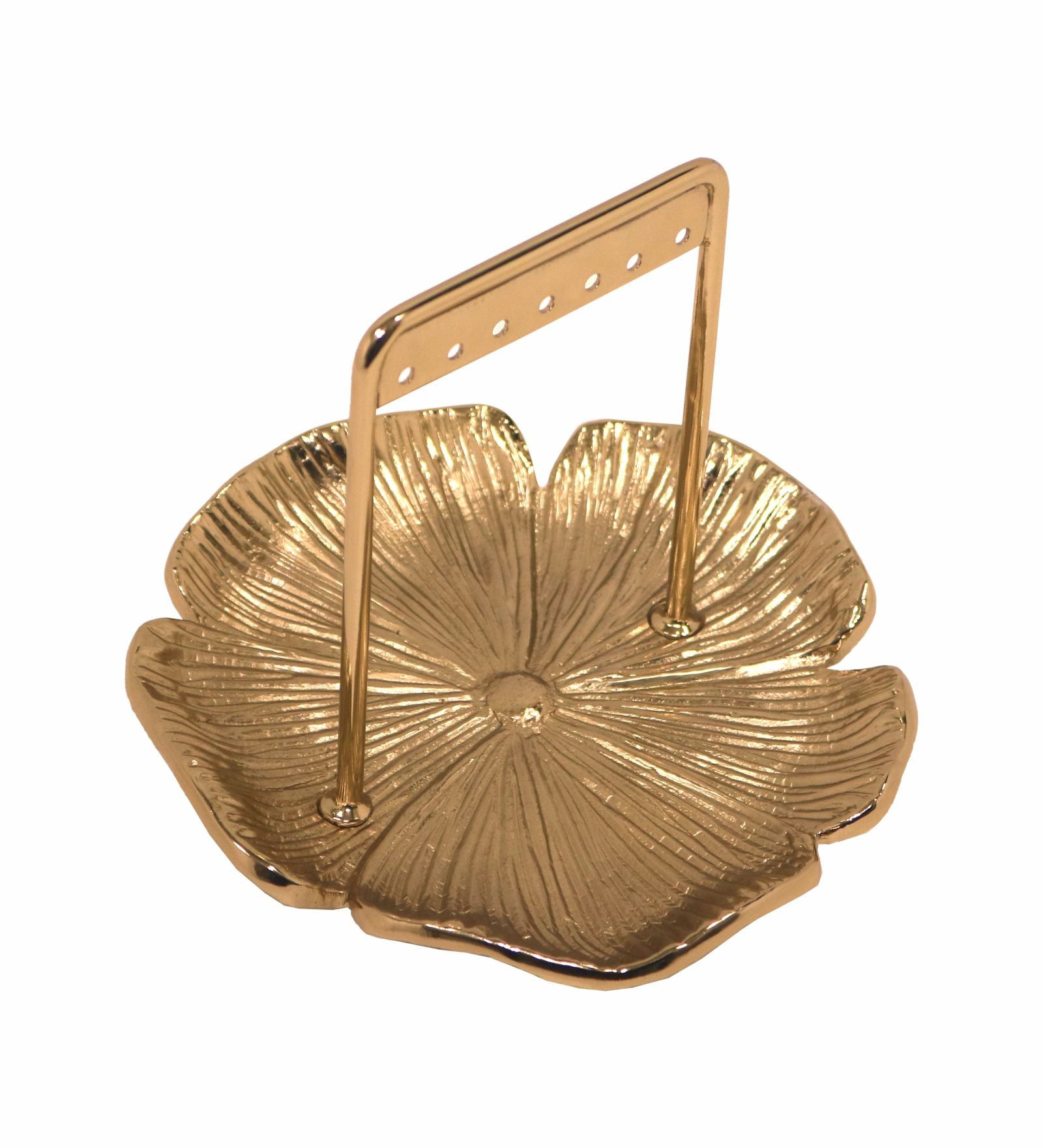 Metal Jewellery Organiser - Gold