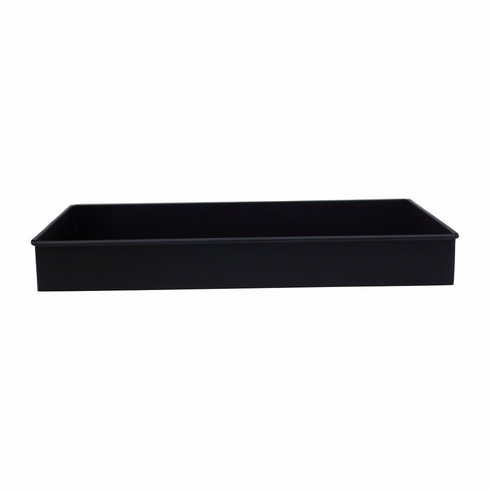 Iron Rectangle Black Designer Serving Tray For Kitchen , Office