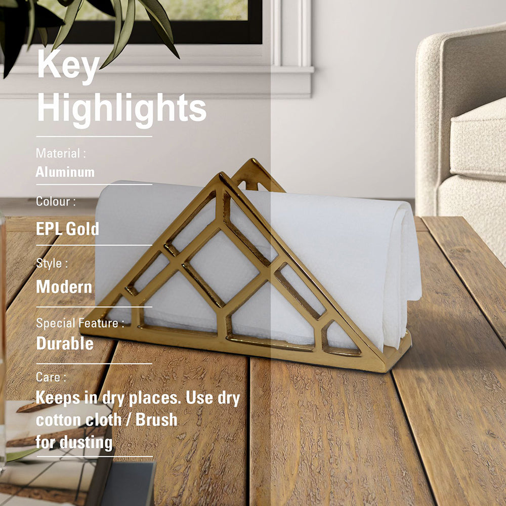 Elegant Metal Napkin Holder For Special Occasion To Décor Your Dining Table Pack Of One