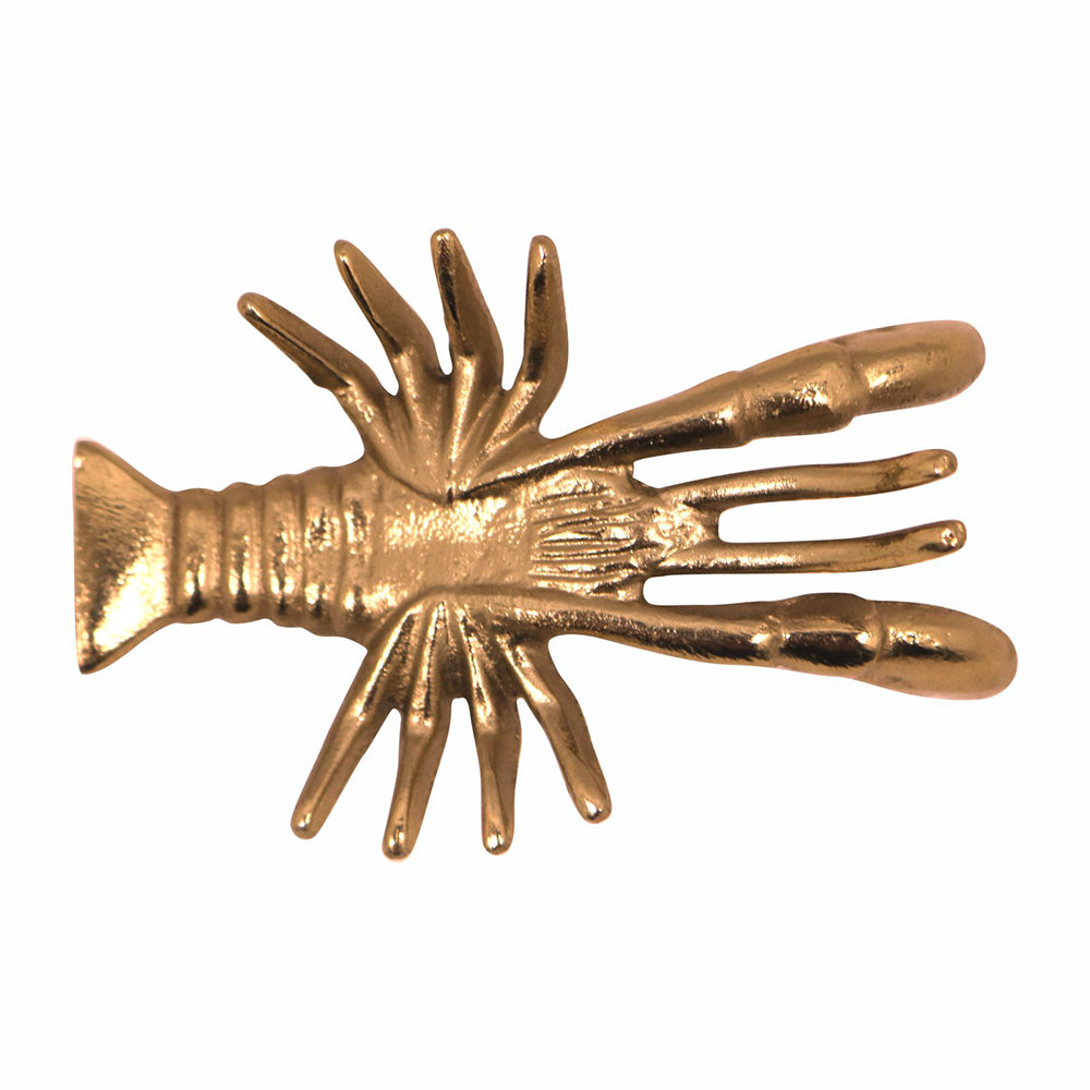 Aluminum luxurious Card Holder Stunning Gold Finish For Office , Home