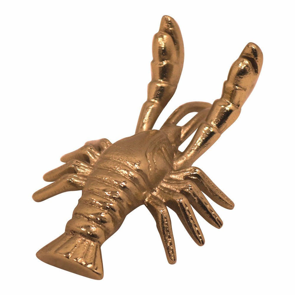 Aluminum luxurious Card Holder Stunning Gold Finish For Office , Home