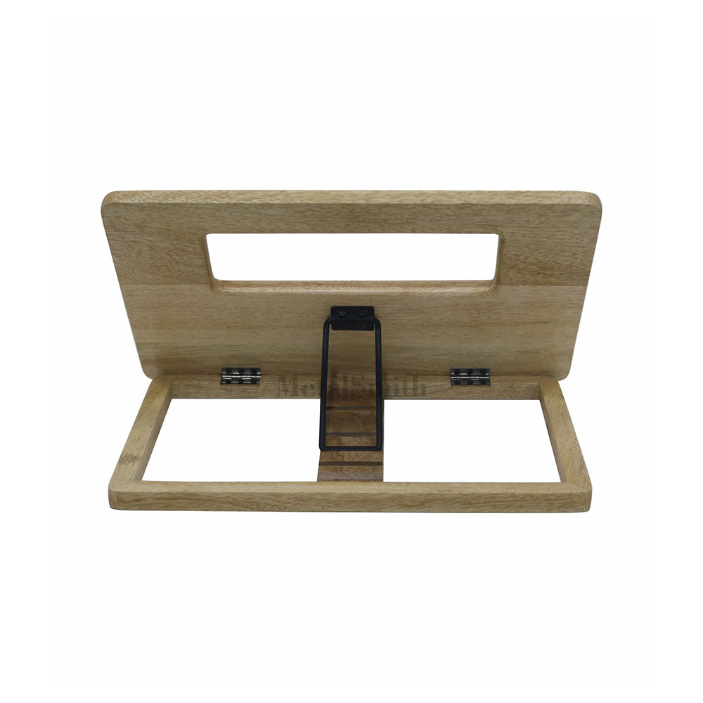 Adjustable Wooden Laptop Stand - Natural