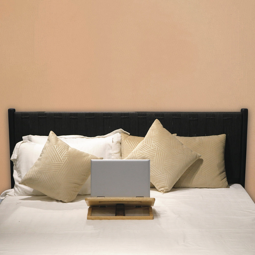 Wooden Decorative Foldable Multipurpose Laptop Table For Office , Living Room ( Pre - Assemble )