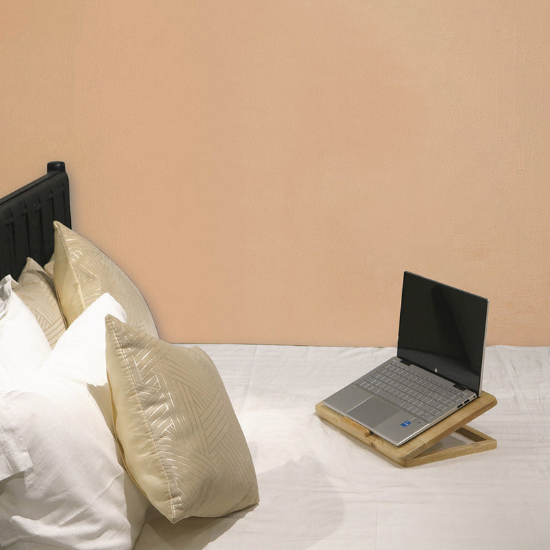 Wooden Decorative Foldable Multipurpose Laptop Table For Office , Living Room ( Pre - Assemble )