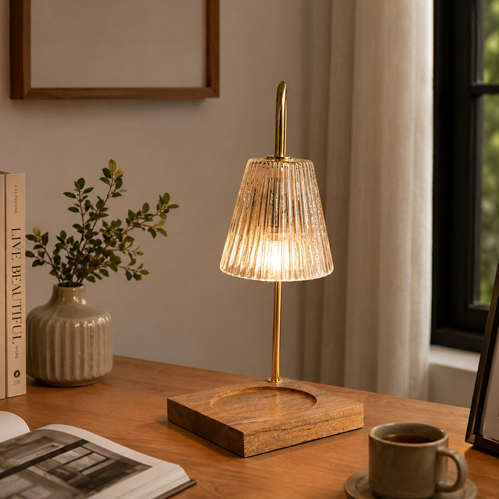 Electric Candle Warmer Lamp - Gold