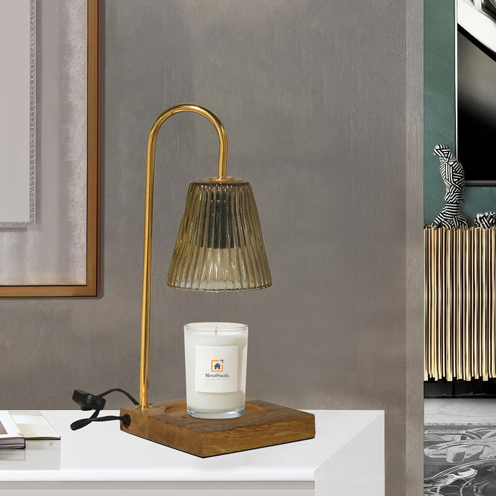 Candle Warmer Lamp Birthday Gifts for Women Mom, House Warming Gifts New Home Decor, Wax Warmer Lamp for Jar Candles with 2 Bulbs (White, One Size)