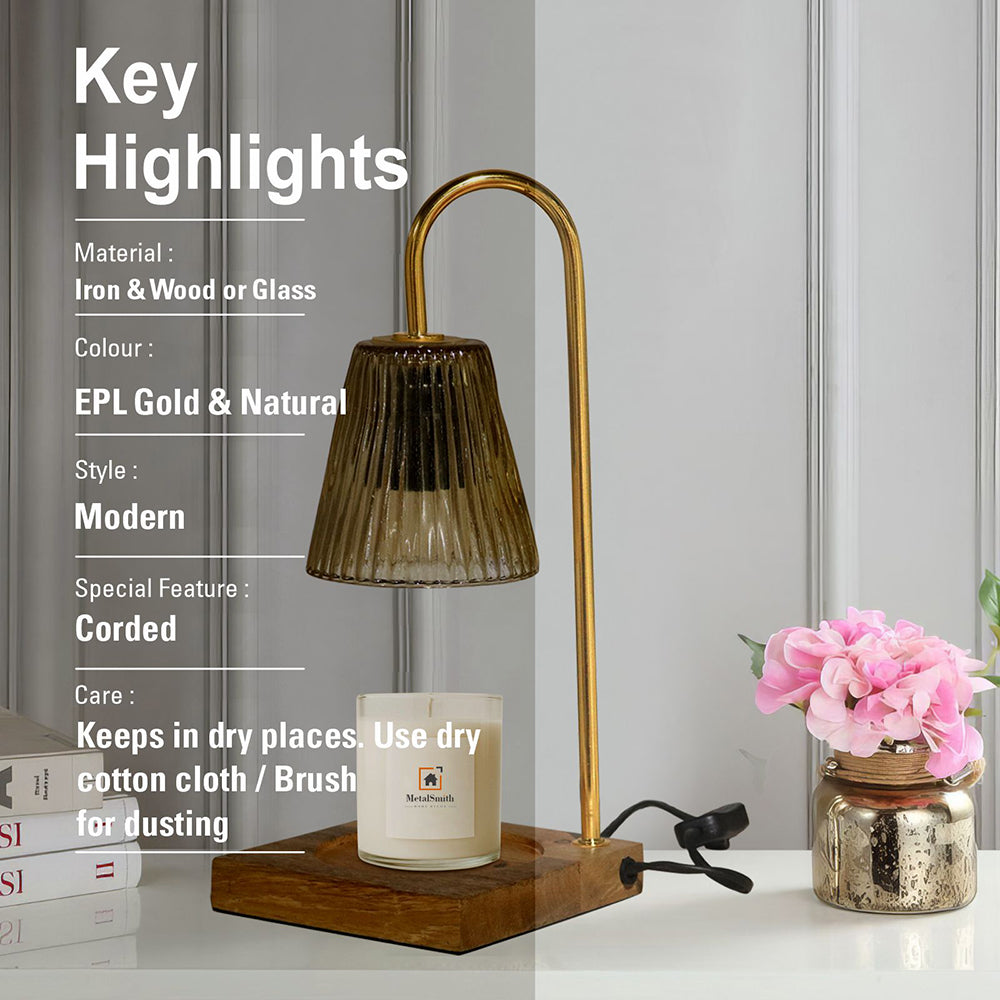 Candle Warmer Lamp Birthday Gifts for Women Mom, House Warming Gifts New Home Decor, Wax Warmer Lamp for Jar Candles with 2 Bulbs (White, One Size)