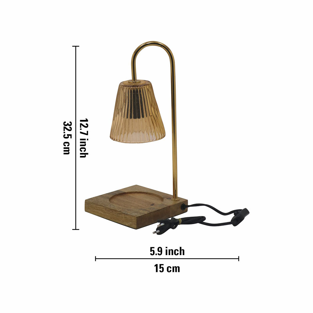 Candle Warmer Lamp Birthday Gifts for Women Mom, House Warming Gifts New Home Decor, Wax Warmer Lamp for Jar Candles with 2 Bulbs (White, One Size)