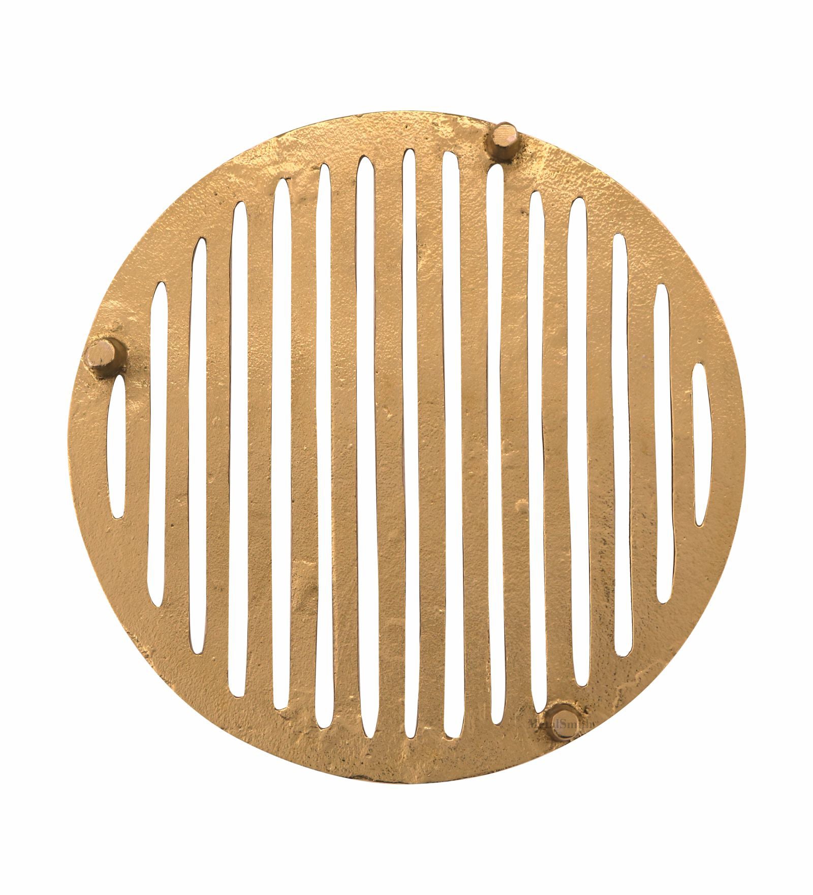 Metal Round Trivet - Gold