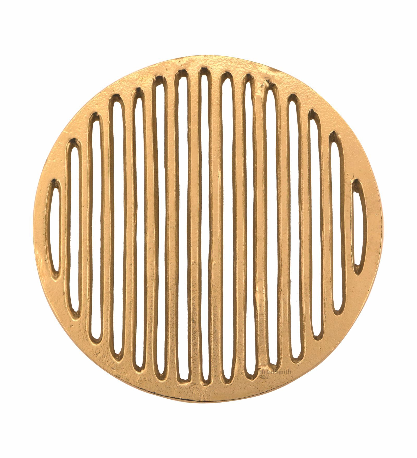 Metal Round Trivet - Gold