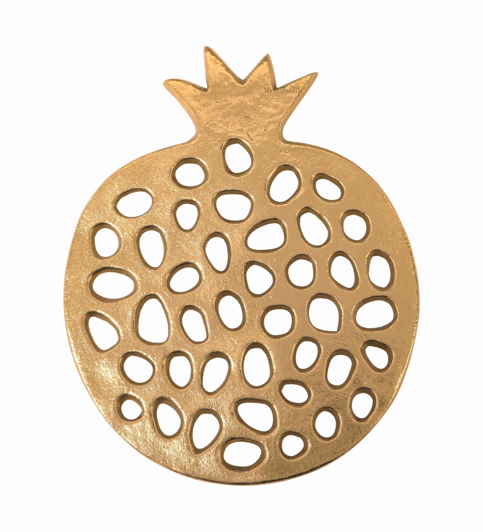 Designer Metal Trivet - Gold
