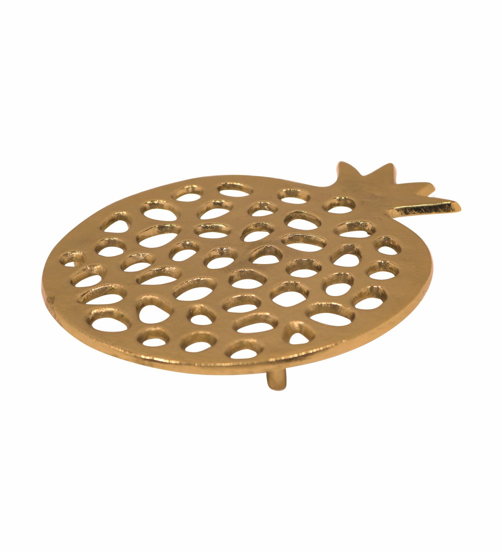 Designer Metal Trivet - Gold