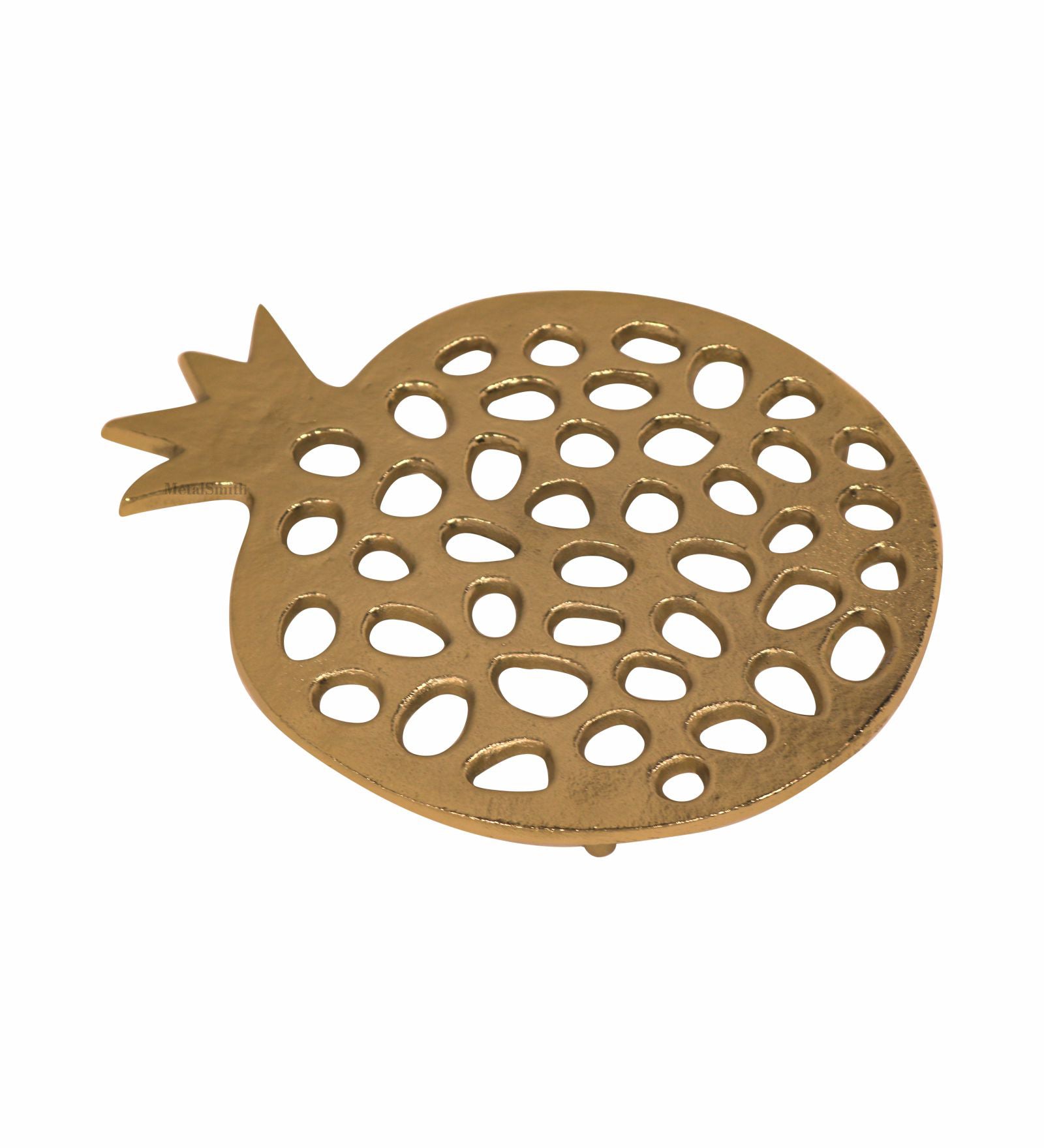 Designer Metal Trivet - Gold