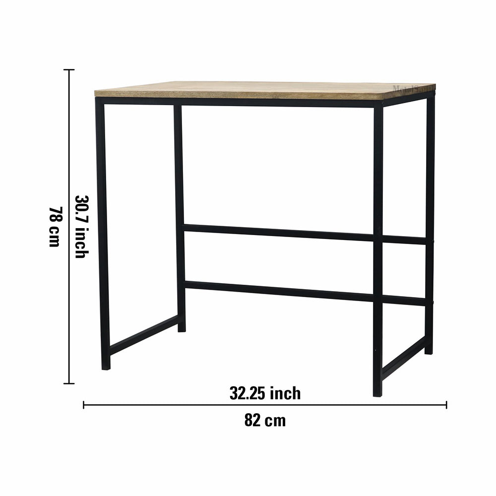 Decorative Study Table for Students - Office Table, Adults Work Table for Home Office - PC, Laptop, Desktop, Drawing, Computer Table with Storage Space