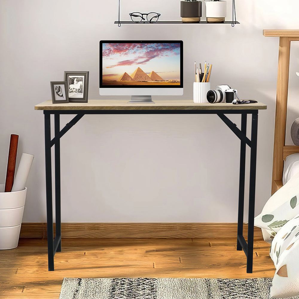 Decorative Study Table for Students - Office Table, Adults Work Table for Home Office - PC, Laptop, Desktop, Drawing, Computer Table with Storage Space