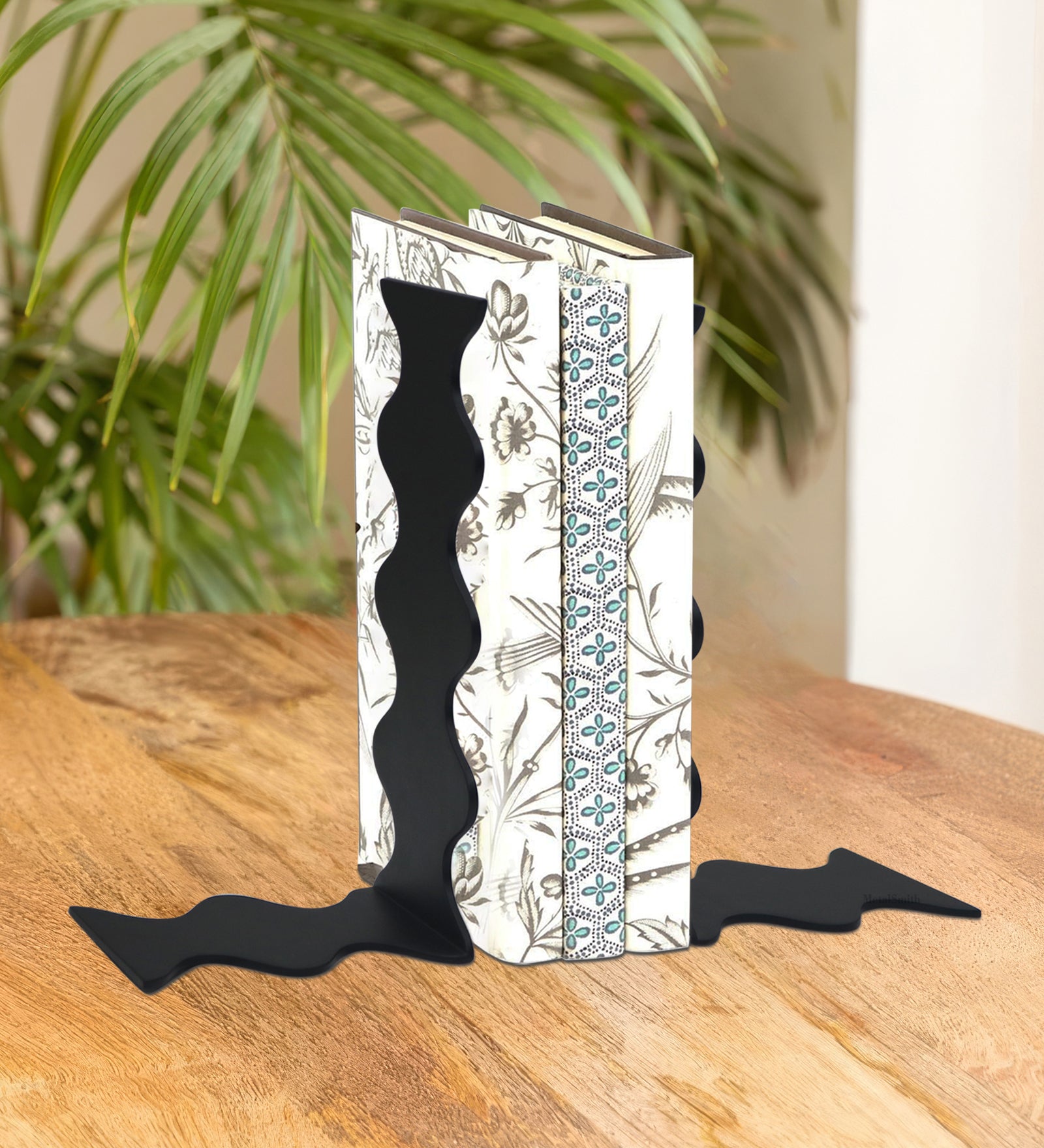 Metalsmith Decorative Metal Bookends | Set of 2 for Office, Library & Home Décor