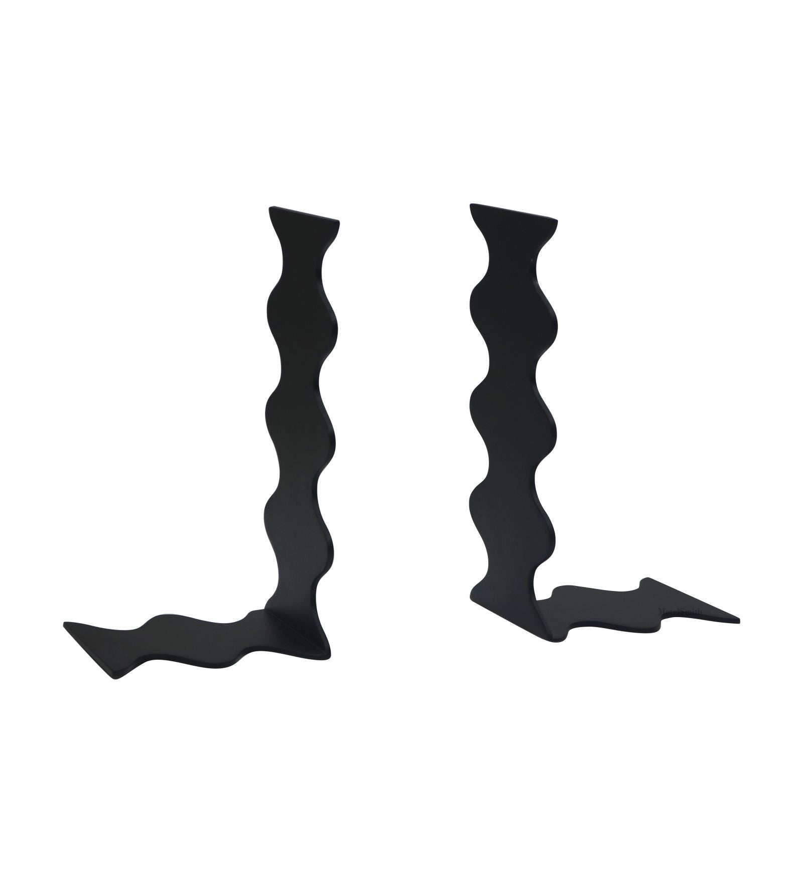 Metalsmith Decorative Metal Bookends | Set of 2 for Office, Library & Home Décor