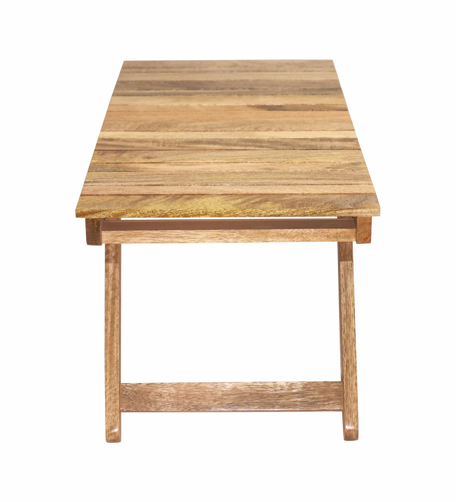 Wooden Decorative Foldable Multipurpose Study Table , Laptop Table For Office , Living Room ( Pre - Assemble )