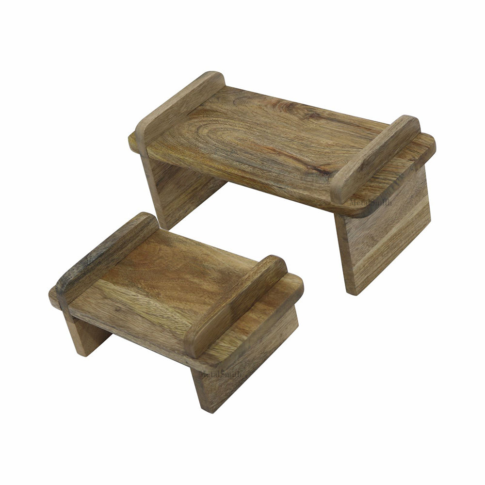 Decorative Kitchen Organizer Rack , Wooden Spice Rack Kitchen Countertop Organizer, Shelf Rack for Kitchen Storage, Wooden Shelf, Oil Stand, Tabletop Rack for Makeup, Office