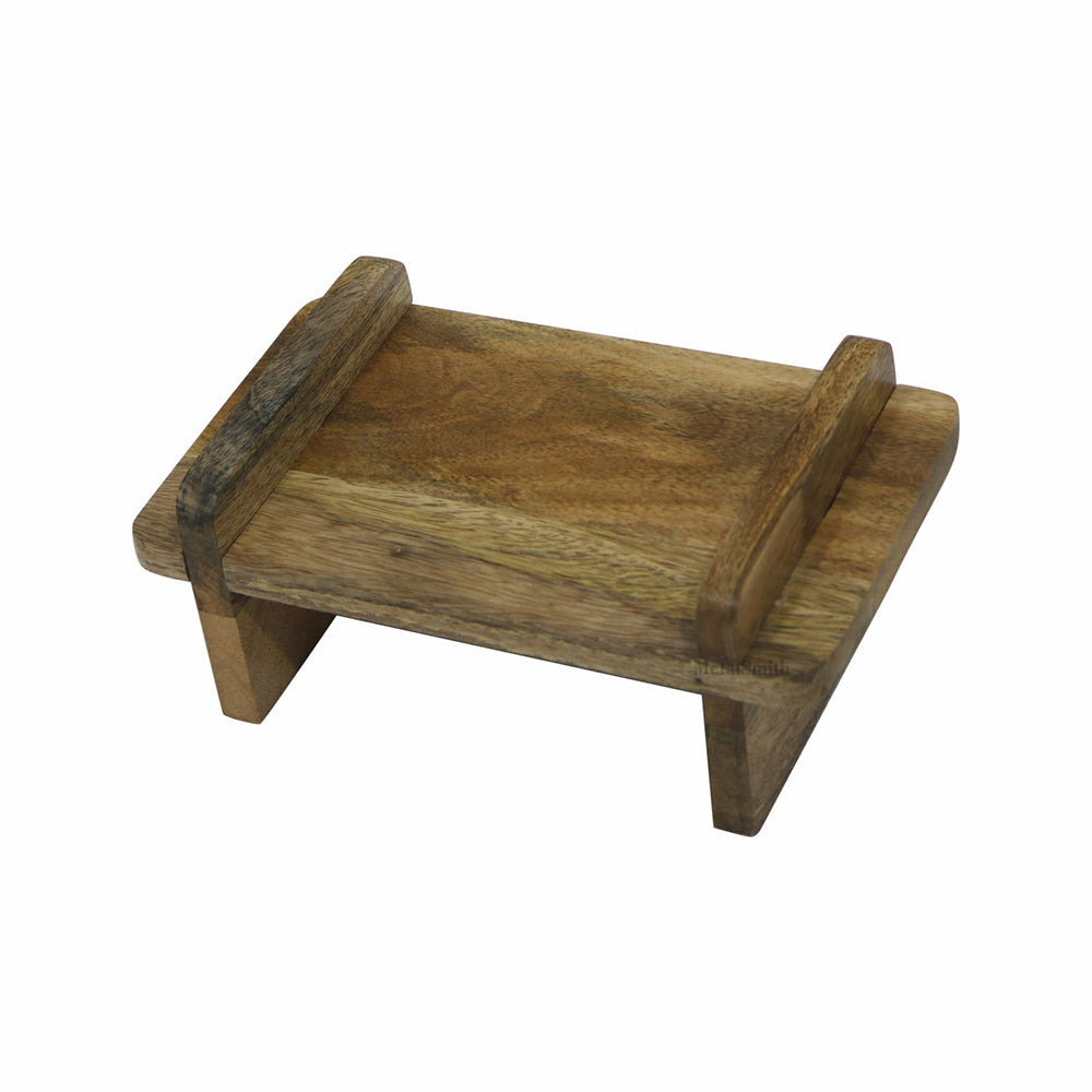 Decorative Kitchen Organizer Rack , Wooden Spice Rack Kitchen Countertop Organizer, Shelf Rack for Kitchen Storage, Wooden Shelf, Oil Stand, Tabletop Rack for Makeup, Office