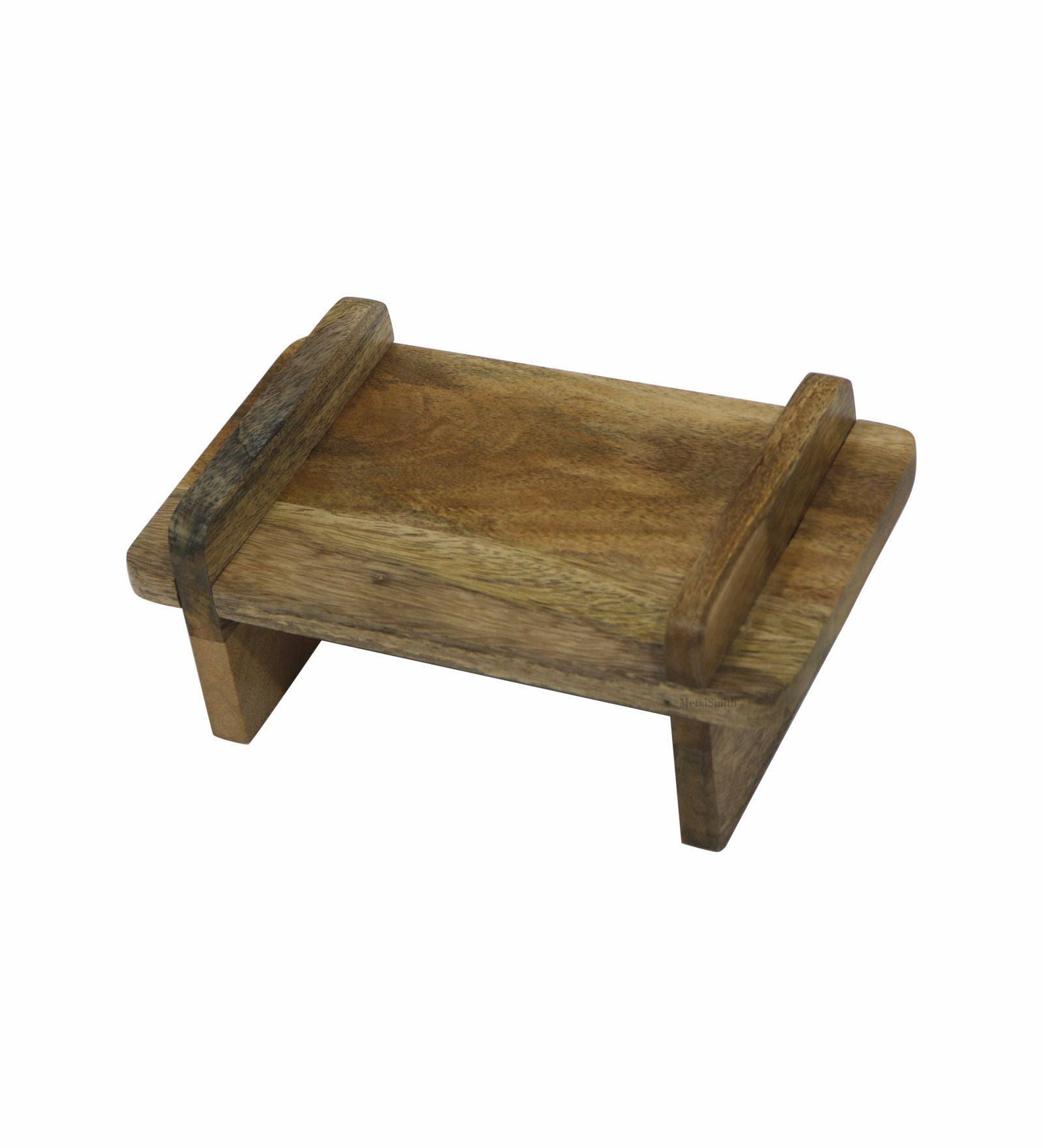 Wooden Storage Rack, Set Of 2 - Natural