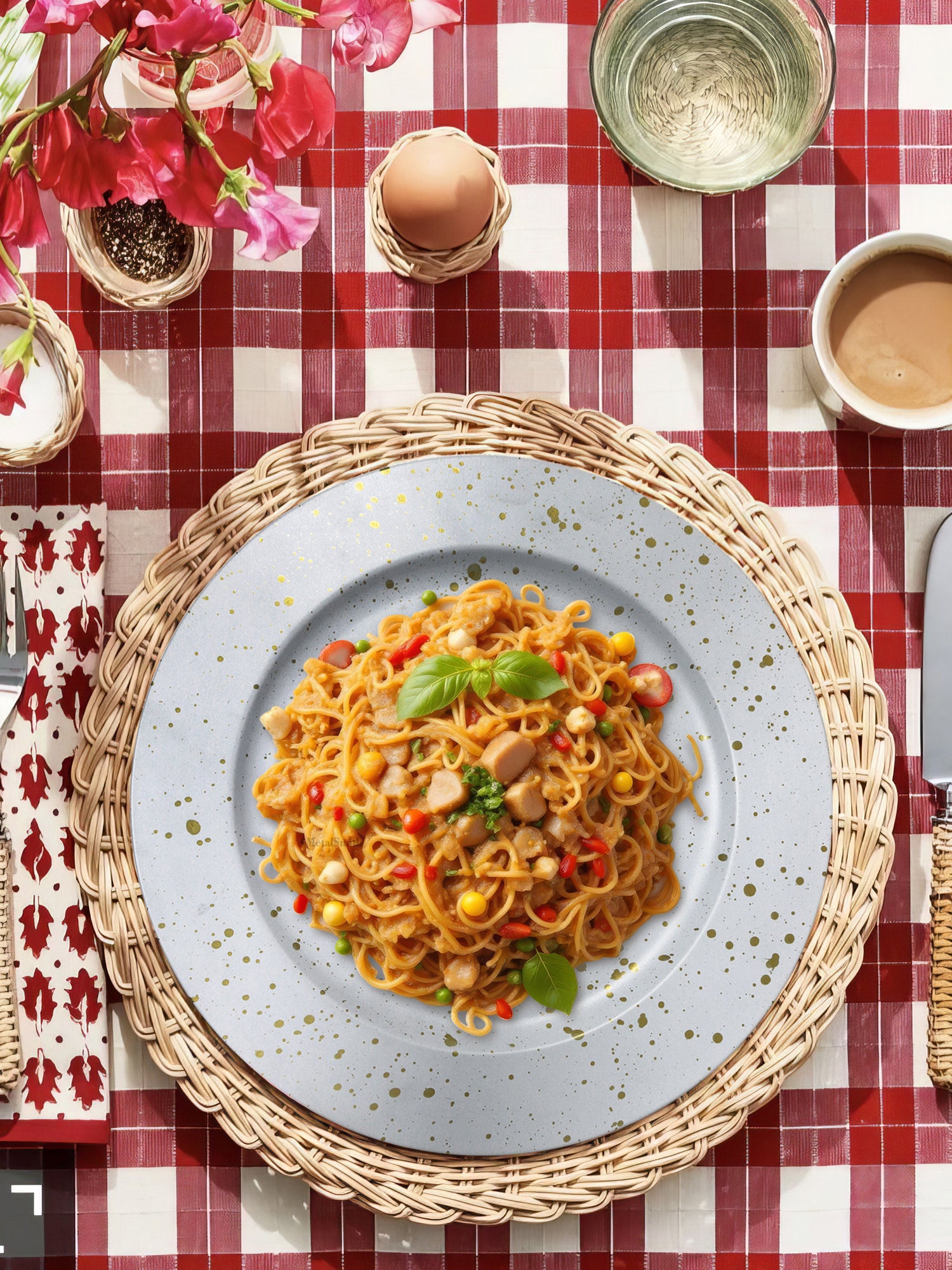 Metalsmith Round Decorative Serving Plate For Formal Occasions, Parties And Wedding Charger Plate (Pack of 4)