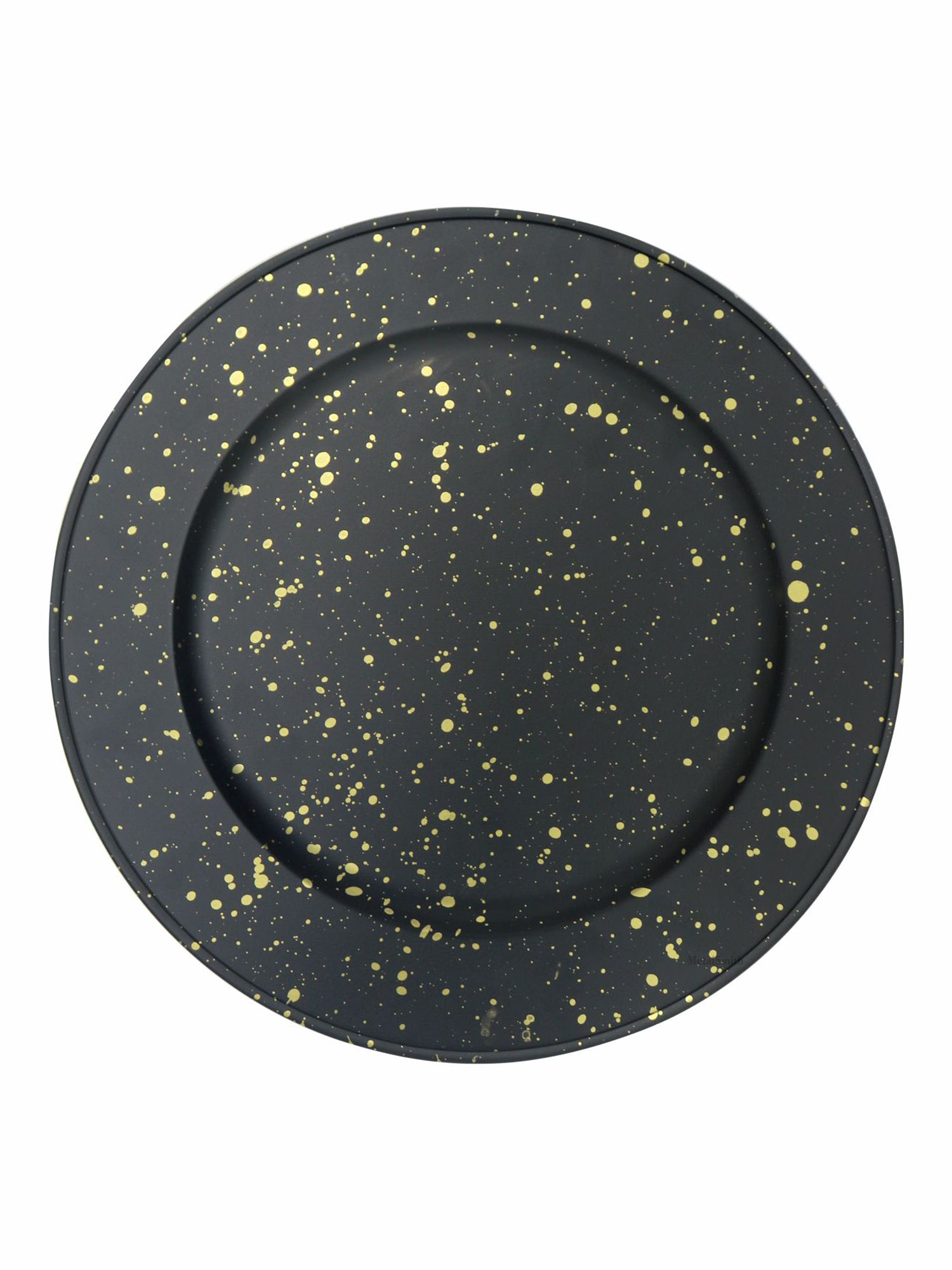 Metalsmith Round Decorative Serving Plate For Formal Occasions, Parties And Wedding Charger Plate (Pack of 4)